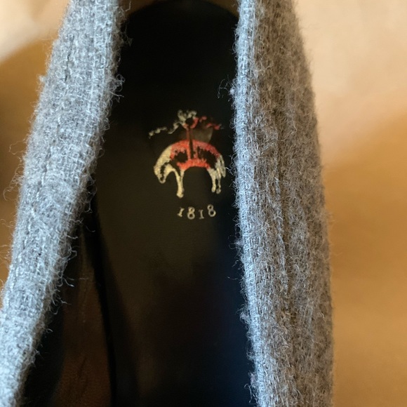 Thom Browne & Brooks Brothers wool wedge loafer - Picture 4 of 7